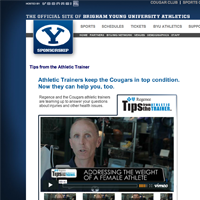 Regence Tips from the Trainer - BYU Cougars